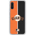 MLB San Francisco Giants Split Galaxy A10e Clear Case