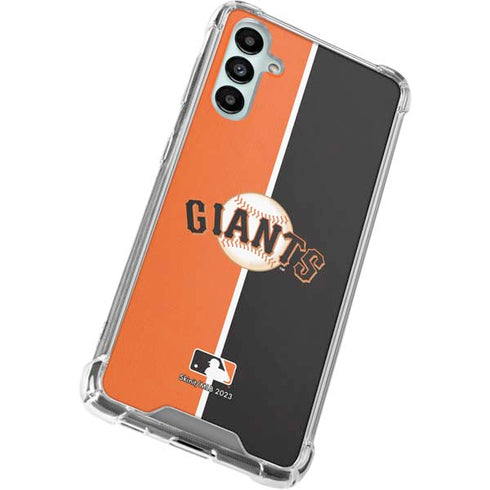 MLB San Francisco Giants Split Galaxy A14 5G Clear Case