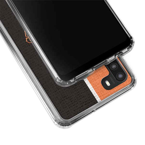 MLB San Francisco Giants Split Galaxy A21 Clear Case