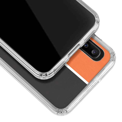 MLB San Francisco Giants Split Galaxy A30 Clear Case