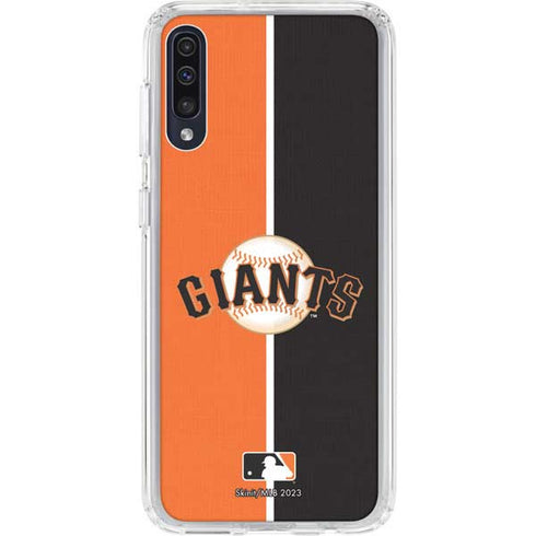 MLB San Francisco Giants Split Galaxy A50 Clear Case
