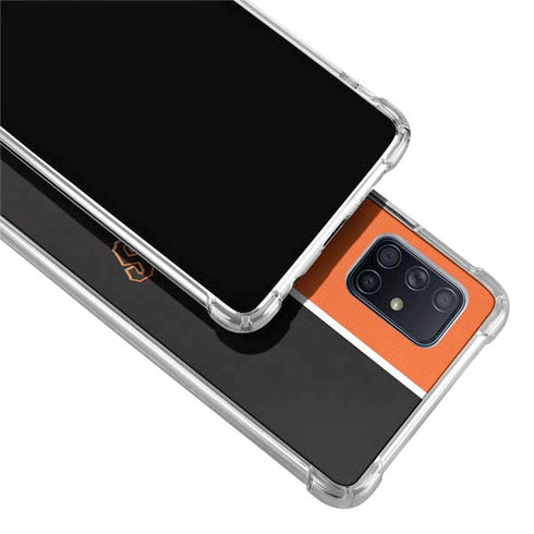 MLB San Francisco Giants Split Galaxy A51 5G Clear Case