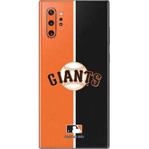 MLB San Francisco Giants Split Galaxy Note 10 Plus Skin