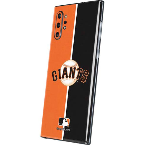 MLB San Francisco Giants Split Galaxy Note 10 Plus Skin