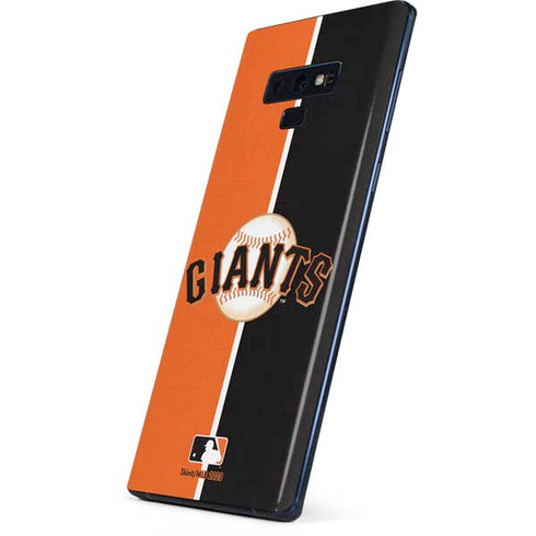MLB San Francisco Giants Split Galaxy Note 9 Skin