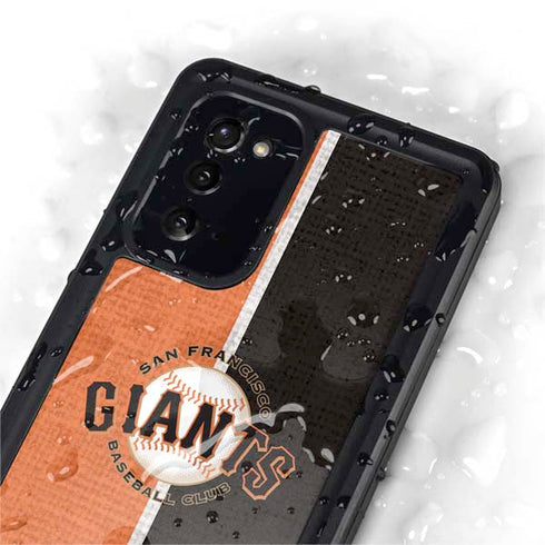 MLB San Francisco Giants Split Galaxy Note20 5G Waterproof Case
