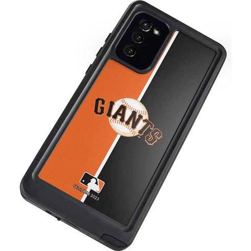 MLB San Francisco Giants Split Galaxy Note20 5G Waterproof Case