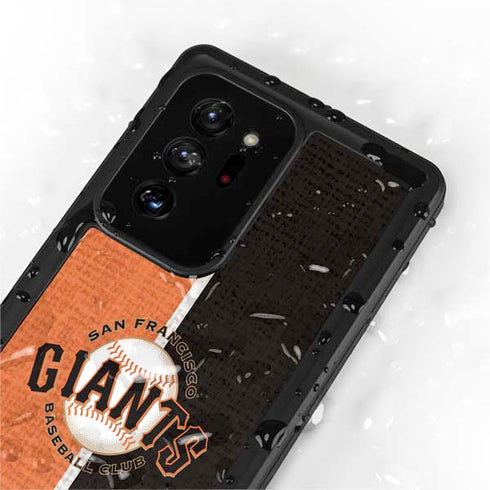 MLB San Francisco Giants Split Galaxy Note20 Ultra 5G Waterproof Case