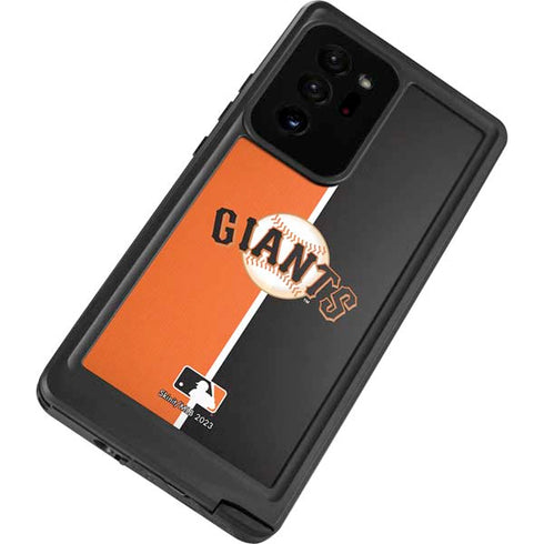 MLB San Francisco Giants Split Galaxy Note20 Ultra 5G Waterproof Case
