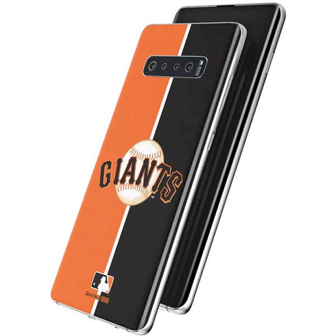 MLB San Francisco Giants Split Galaxy S10 Plus Skin