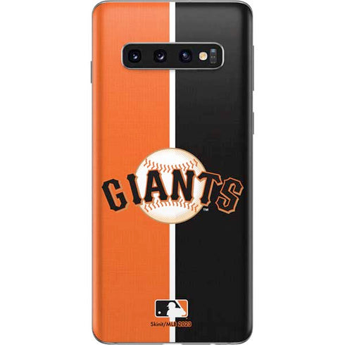 MLB San Francisco Giants Split Galaxy S10 Skin