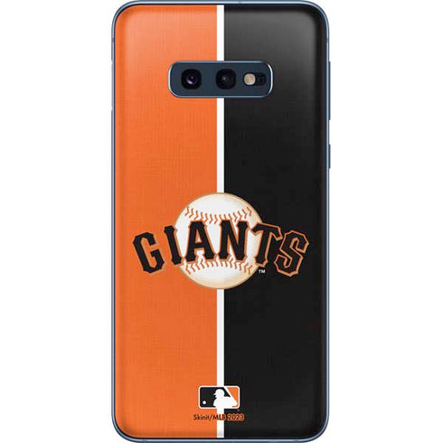 MLB San Francisco Giants Split Galaxy S10e Skin