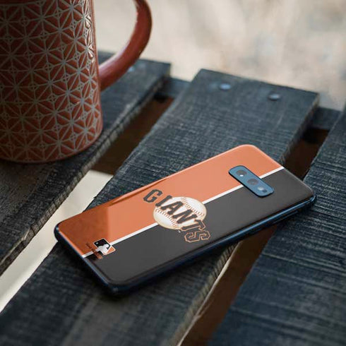 MLB San Francisco Giants Split Galaxy S10e Skin