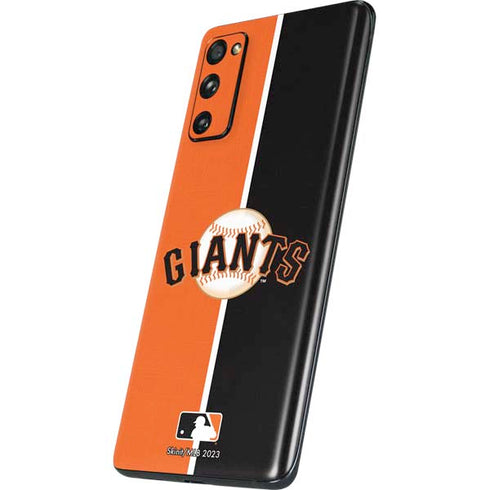 MLB San Francisco Giants Split Galaxy S20 Fan Edition Skin