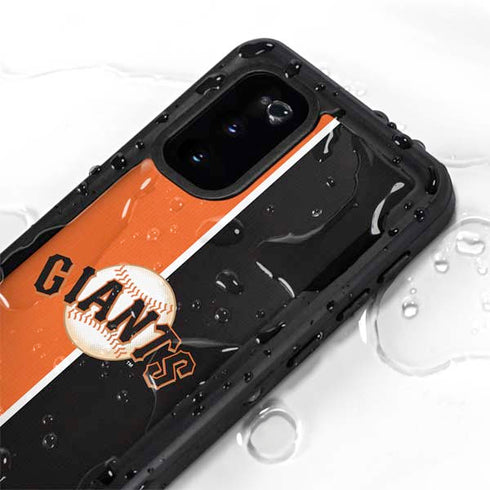 MLB San Francisco Giants Split Galaxy S20 Waterproof Case