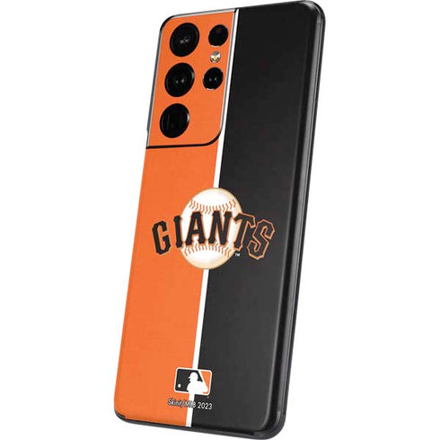 MLB San Francisco Giants Split Galaxy S21 Ultra 5G Skin