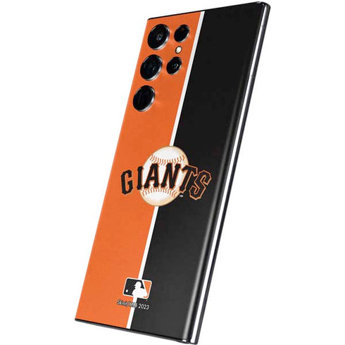 MLB San Francisco Giants Split Galaxy S22 Ultra Skin