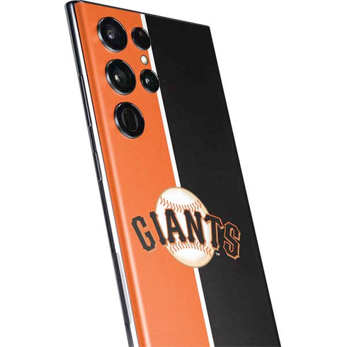 MLB San Francisco Giants Split Galaxy S22 Ultra Skin