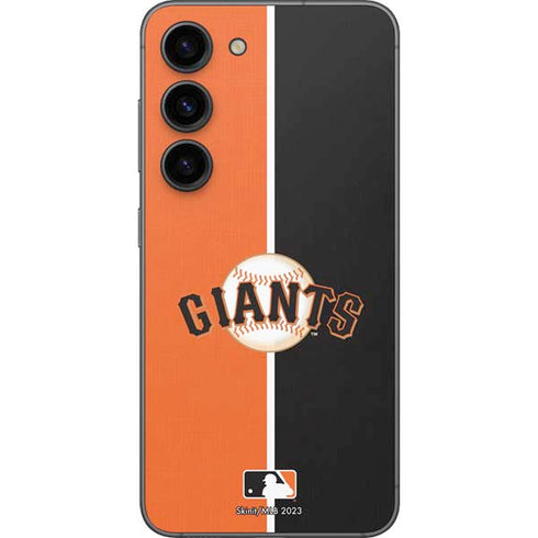 MLB San Francisco Giants Split Galaxy S23 Skin