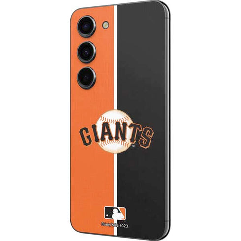 MLB San Francisco Giants Split Galaxy S23 Skin