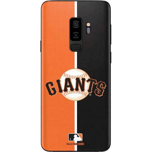 MLB San Francisco Giants Split Galaxy S9 Plus Skin