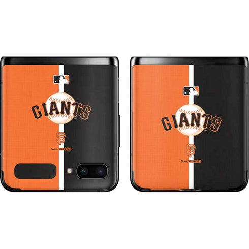 MLB San Francisco Giants Split Galaxy Z Flip Skin