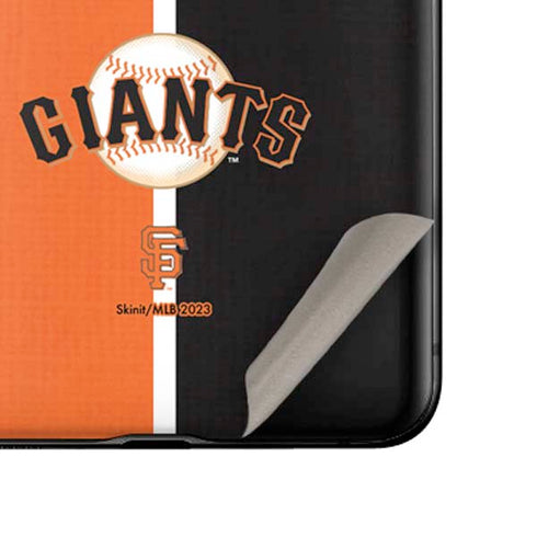 MLB San Francisco Giants Split Galaxy Z Flip Skin