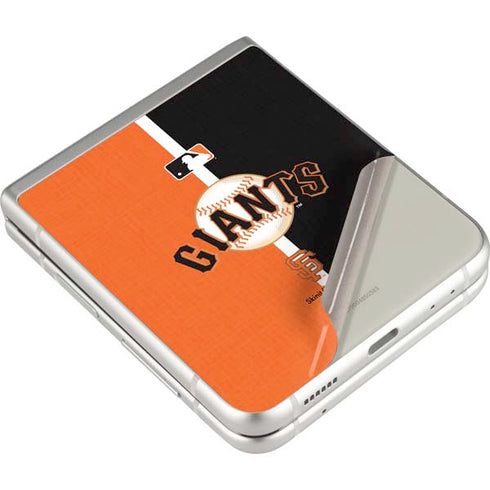 MLB San Francisco Giants Split Galaxy Z Flip3 5G Skin