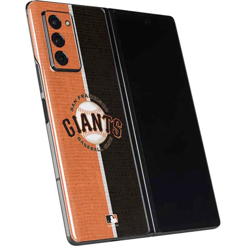 MLB San Francisco Giants Split Galaxy Z Fold2 5G Skin