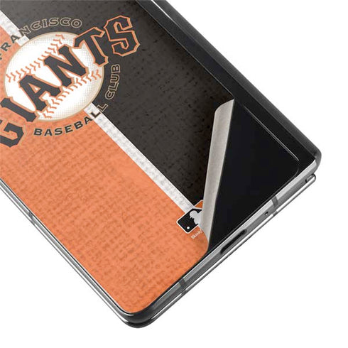MLB San Francisco Giants Split Galaxy Z Fold2 5G Skin