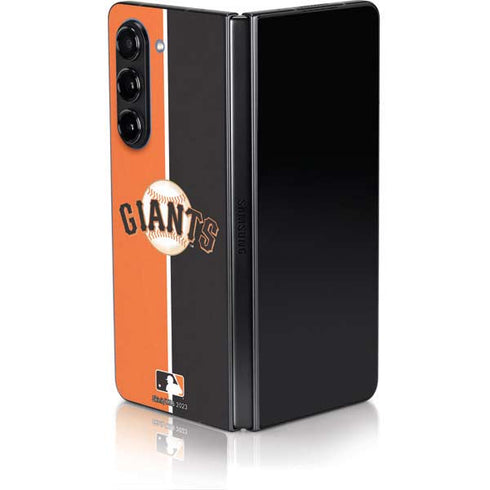 MLB San Francisco Giants Split Galaxy Z Fold5 5G Skin