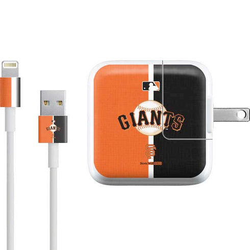 MLB San Francisco Giants Split iPad Charger (10W USB) Skin