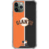 MLB San Francisco Giants Split iPhone 11 Pro Max Clear Case