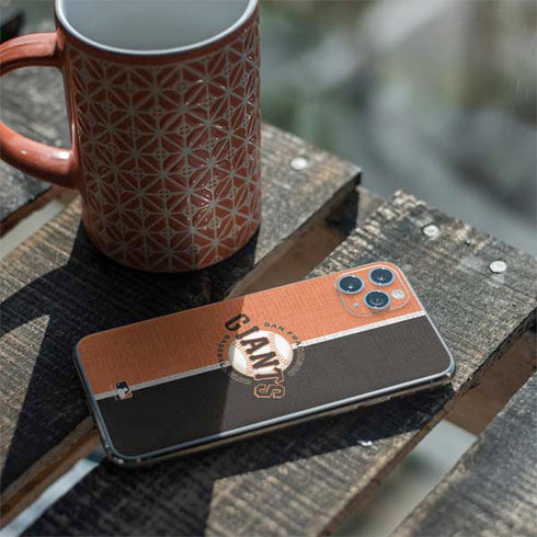 MLB San Francisco Giants Split iPhone 11 Pro Max Skin