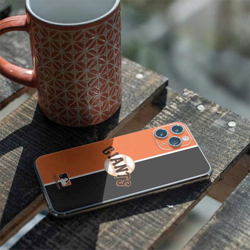MLB San Francisco Giants Split iPhone 11 Pro Skin