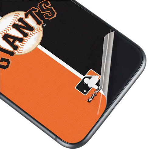 MLB San Francisco Giants Split iPhone 11 Skin