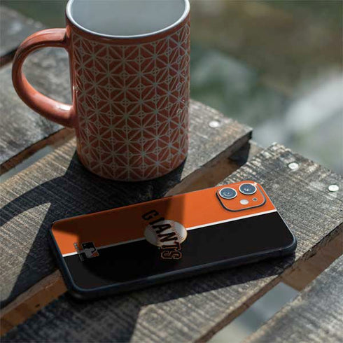 MLB San Francisco Giants Split iPhone 11 Skin