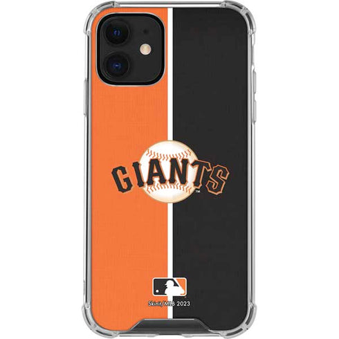 MLB San Francisco Giants Split iPhone 12 Mini Clear Case