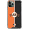 MLB San Francisco Giants Split iPhone 12 Pro Clear Case