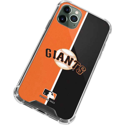 MLB San Francisco Giants Split iPhone 12 Pro Clear Case