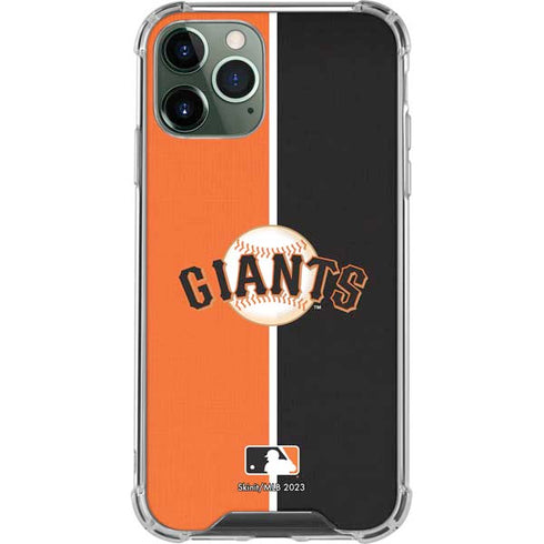 MLB San Francisco Giants Split iPhone 12 Pro Max Clear Case