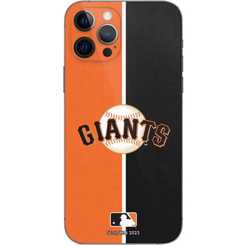 MLB San Francisco Giants Split iPhone 12 Pro Skin