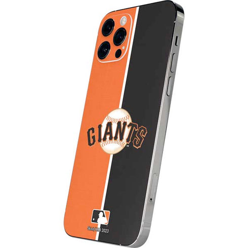 MLB San Francisco Giants Split iPhone 12 Pro Skin