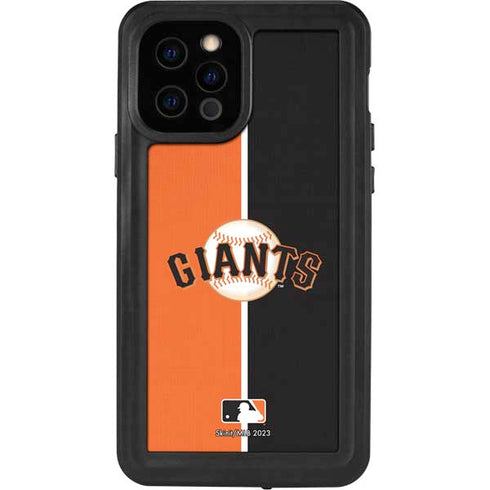 MLB San Francisco Giants Split iPhone 12 Pro Waterproof Case