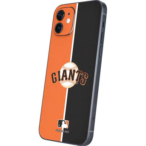 MLB San Francisco Giants Split iPhone 12 Skin