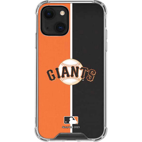 MLB San Francisco Giants Split iPhone 14 Clear Case