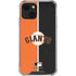 MLB San Francisco Giants Split iPhone 15 Plus Clear Case