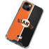 MLB San Francisco Giants Split iPhone 15 Plus Clear Case