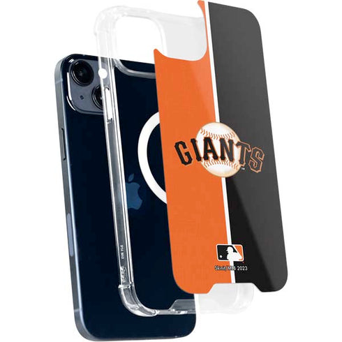 MLB San Francisco Giants Split iPhone 14 Plus MagSafe Case