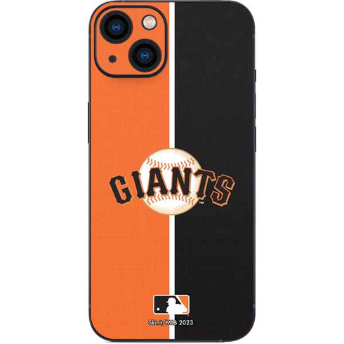 MLB San Francisco Giants Split iPhone 15 Plus Skin